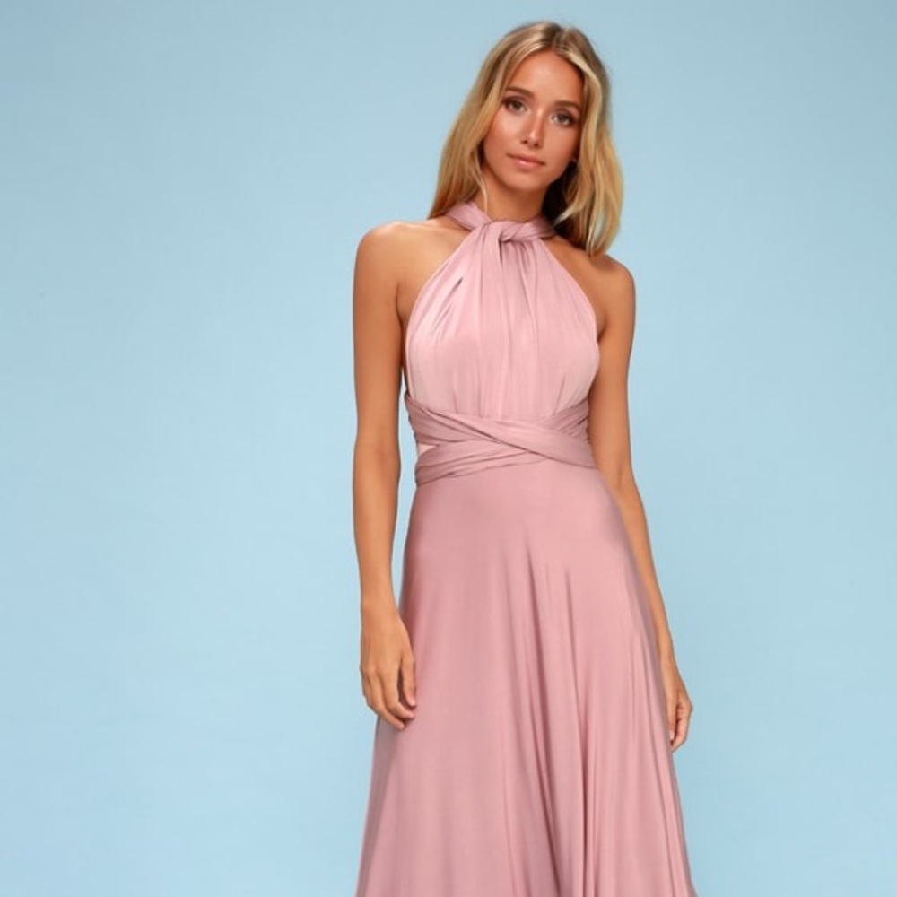 Lulus | Convertible Lavender Maxi Dress